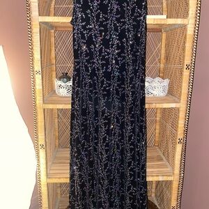 Vintage Ronni Nicole Sleeveless Sparkle Dress Size 10